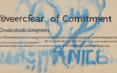 Overcoming Fear of Commitment: Psychological Insights for Building Strong, Lasting Relationships